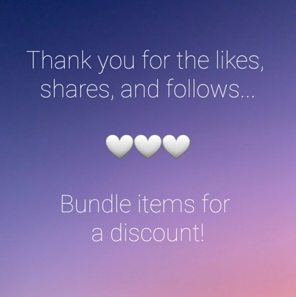 🎉💜FOLLOW ME & MAKE BUNDLES💜🎉 - Picture 4 of 5